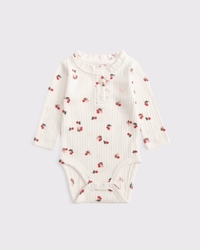 baby long-sleeve henley icon bodysuit