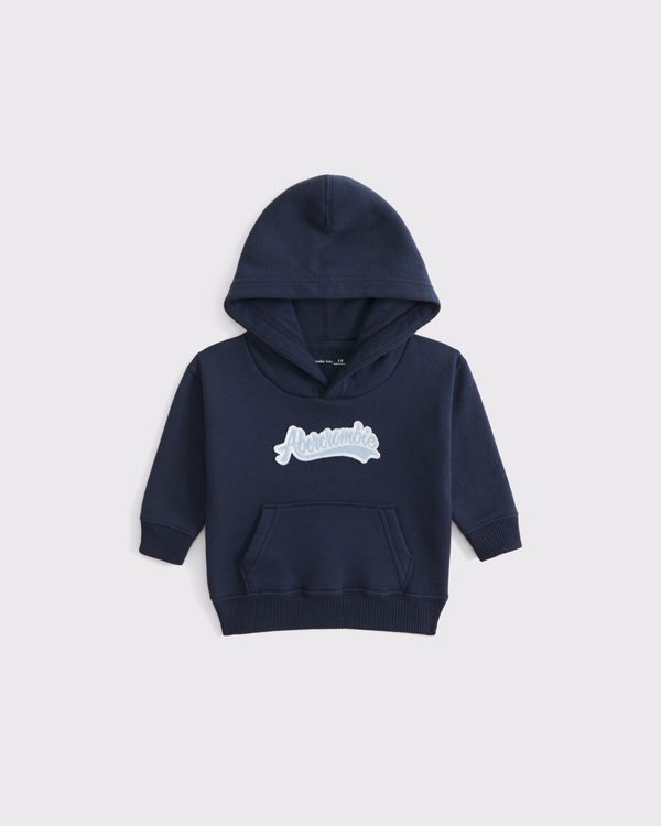 baby logo popover hoodie, Sapphire view 1