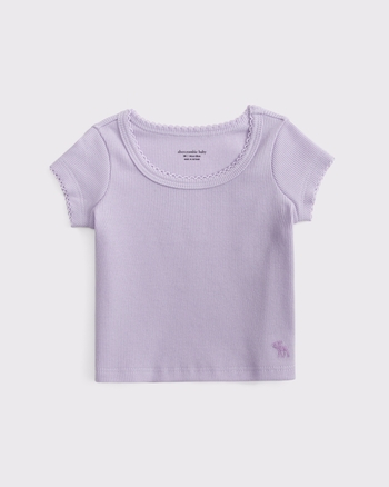 baby lace-trim tee from Abercrombie & Fitch - $14.95