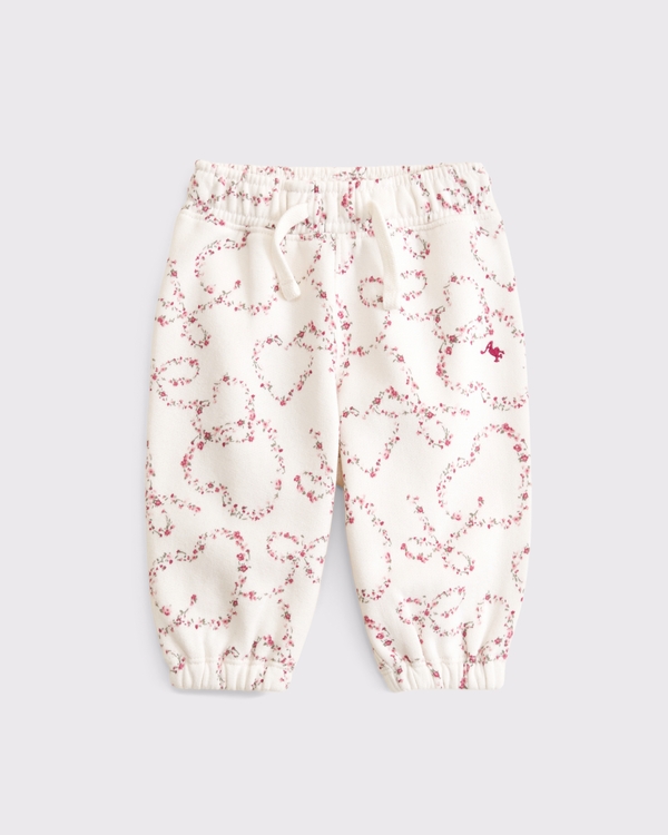 baby essential icon jogger, Cream Pattern view 1