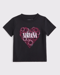 toddler nirvana graphic tee