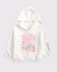 toddler bronco graphic popover hoodie