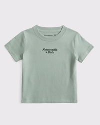 toddler essential logo crew tee