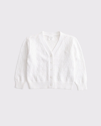toddler pointelle stitch cardigan