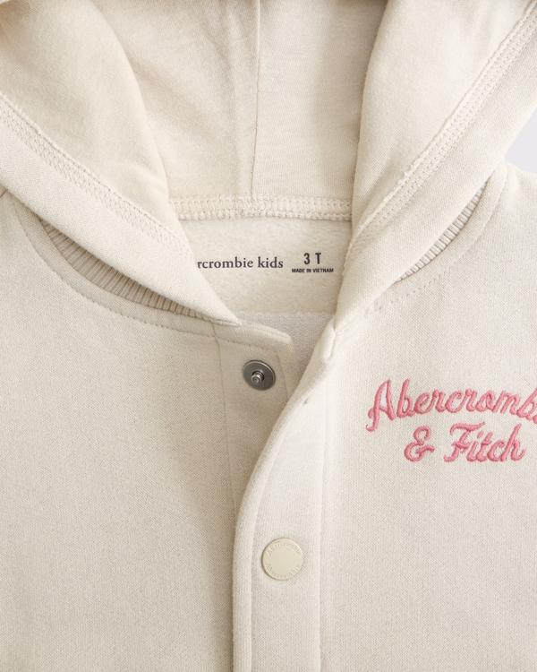 toddler hooded logo bomber jacket
