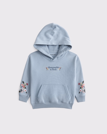 toddler embroidered logo popover hoodie from Abercrombie & Fitch - $49.95