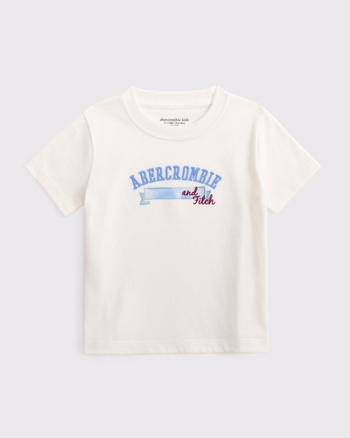 toddler embroidered logo tee from Abercrombie & Fitch - $20.96