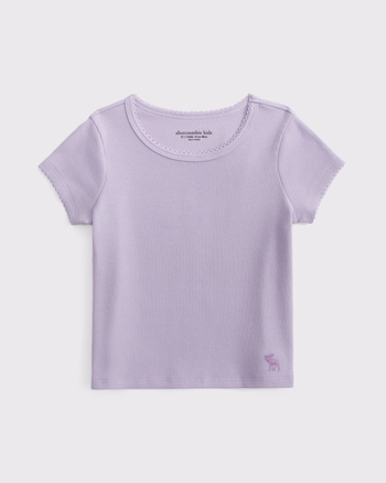 toddler lace-trim tee from Abercrombie & Fitch - $17.95