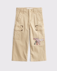 toddler baggy patchwork cargo pants