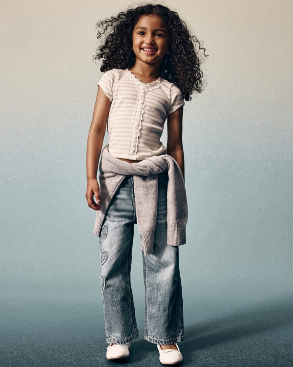 toddler baggy jeans, Medium Wash view 1