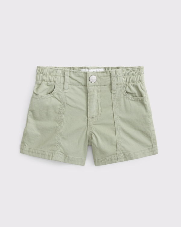 toddler shorts, Sage Green view 1