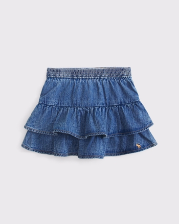 toddler ruffle denim skirt from Abercrombie & Fitch - $33.71