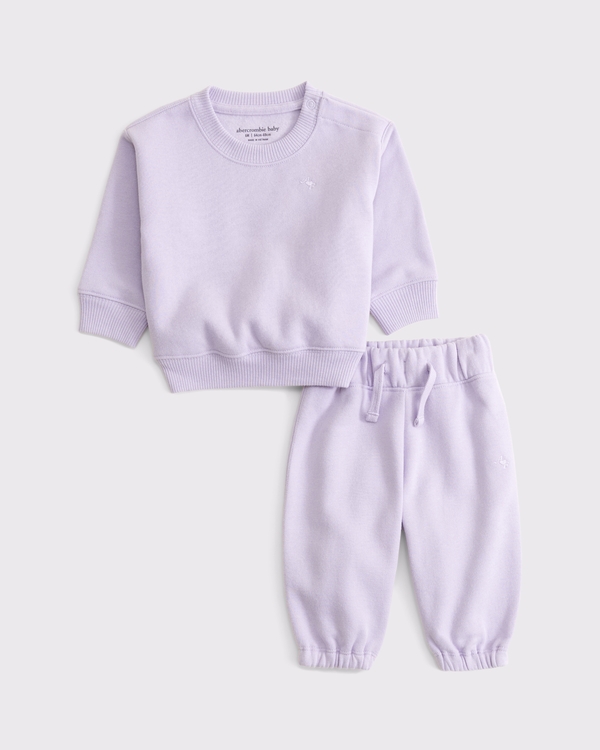 baby essential icon set, Lavender Haze view 1