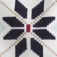 white fair isle print