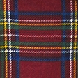 red plaid
