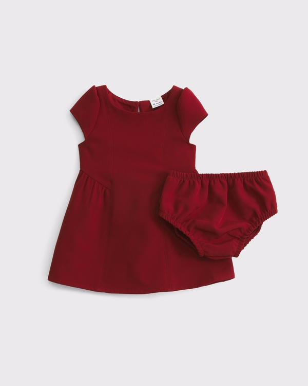 baby a&f dylan bow dress, Rich Ruby view 1