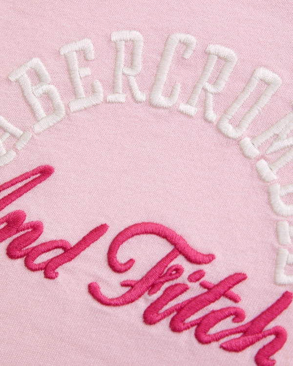 baby logo graphic bubble romper, Baby Pink view 2