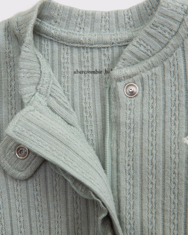 baby essential icon one-piece, Sea Gray view 2