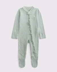 baby essential icon footed one-piece