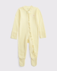 baby essential icon footed one-piece