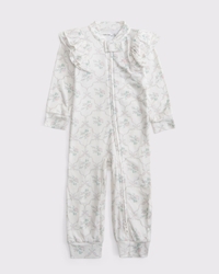 baby ruffle icon one-piece