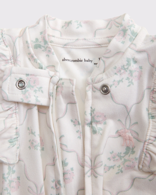 baby ruffle icon one-piece