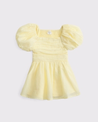 baby emerson puff sleeve dress