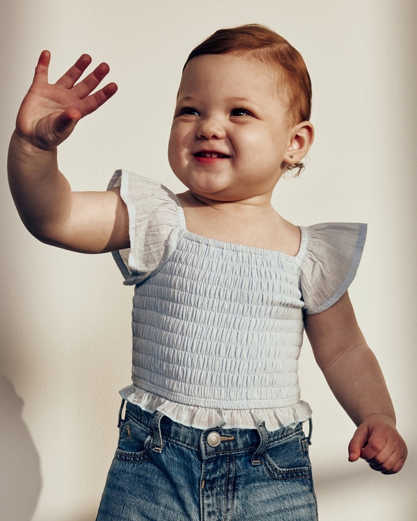 baby two-piece set, Light Blue view 1