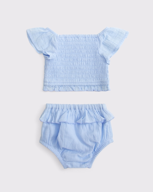 baby two-piece set, Light Blue view 2