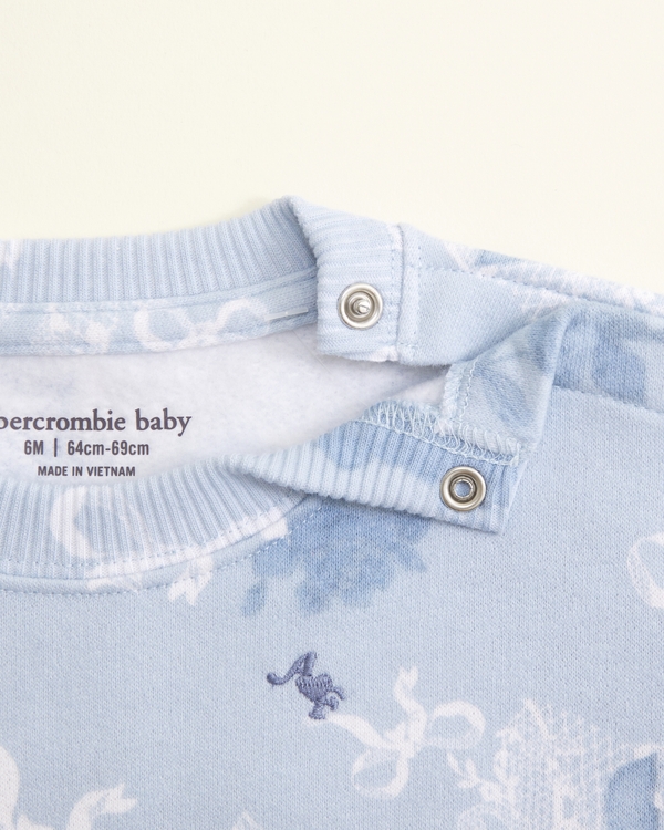 baby essential icon set, Light Blue Pattern view 2