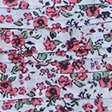 blue floral print
