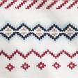 white fair isle print
