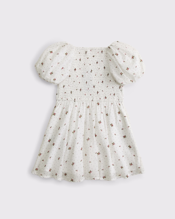 toddler a&f emerson dress, White Pattern view 2