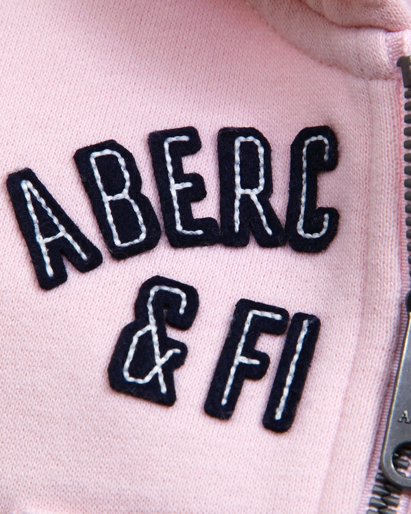 toddler logo full-zip hoodie set, Ballet Pink view 2