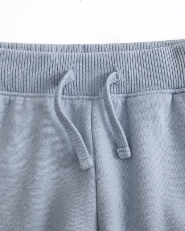 toddler essential logo crew sweatshirt set, Blue Gray view 2