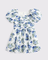 toddler emerson puff sleeve dress