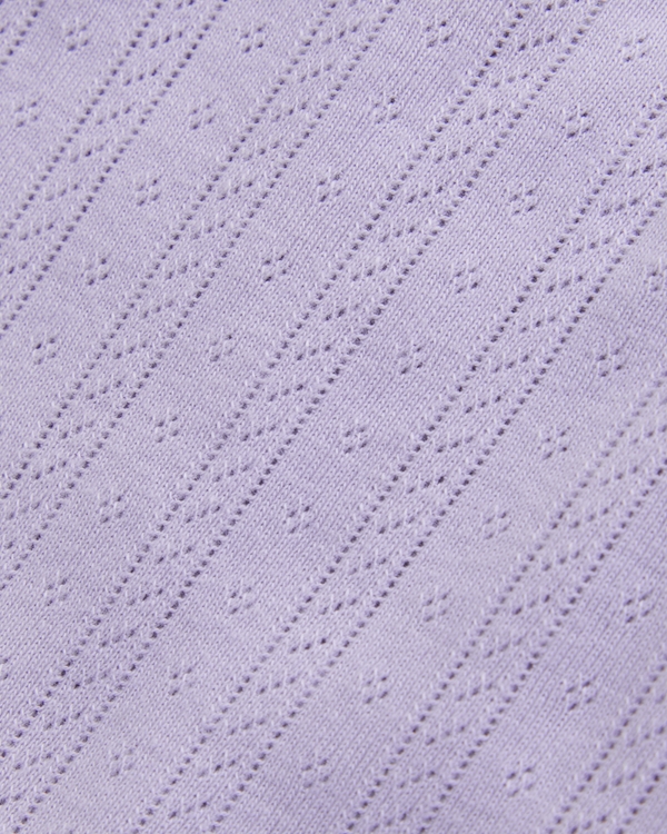 toddler pointelle set, Lavender Haze view 2