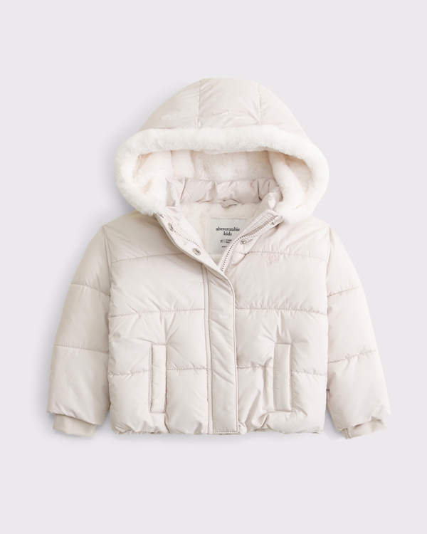 toddler hooded puffer coat