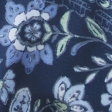 dark blue floral