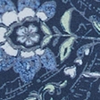 dark blue floral