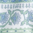 light green print