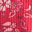 cherry red floral
