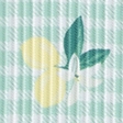 light green print