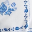 navy blue print
