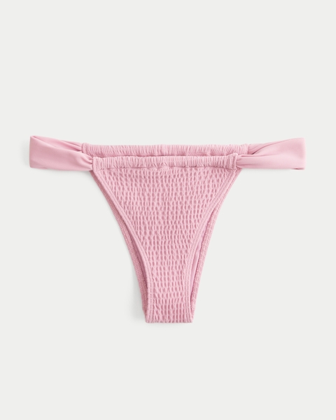 Низ бикини Smocked Cheekiest, высокая линия бедра — Hollister
