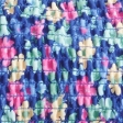 dark blue floral