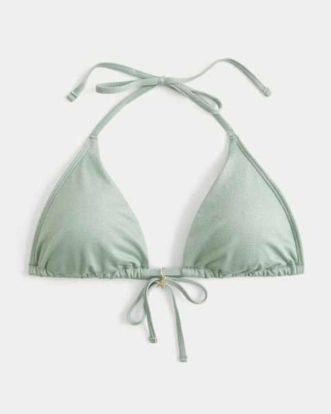 Верх бикини Shimmer, треугольные чашки — Hollister