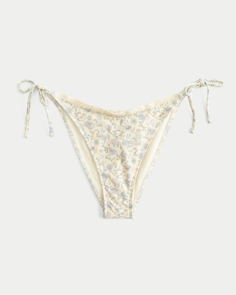 Низ бикини, крой чики, вязка крючком, с пайетками — Hollister
