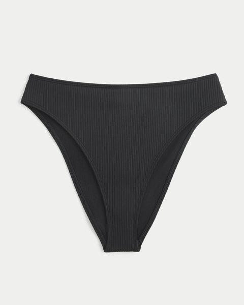 Низ бикини Curvy, крой чики, высокая линия бедра, в рубчик — Hollister