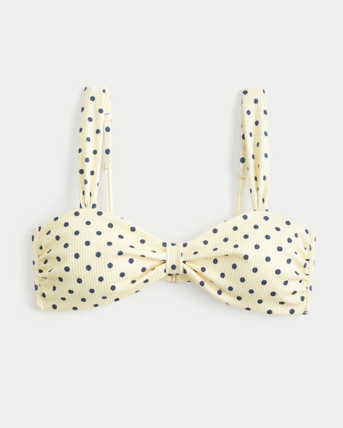 Верх бикини Sweetheart, в рубчик — Hollister